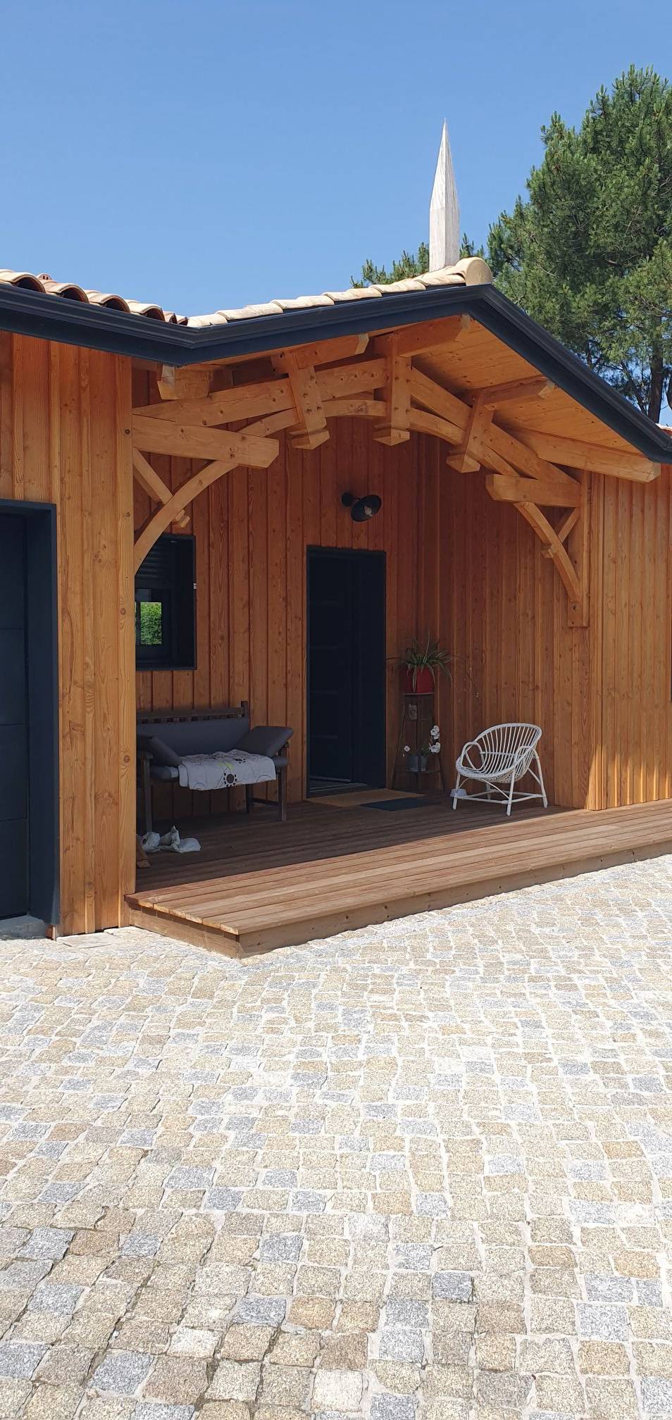 Arès : Maison éco-responsable en ossature bois