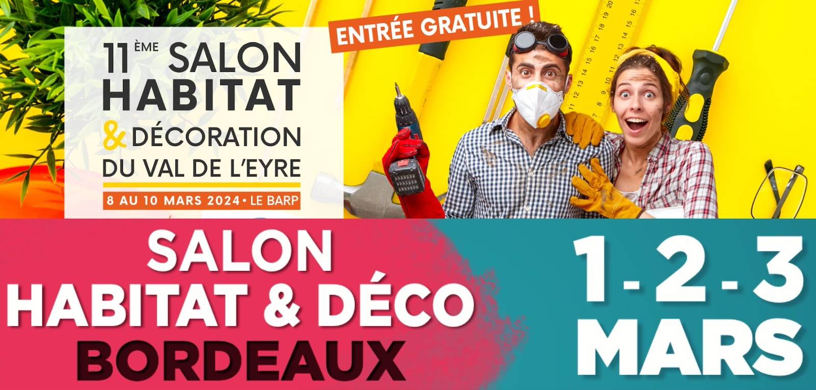 Retrouvez nous au salon de l'habitat et de la décoration !