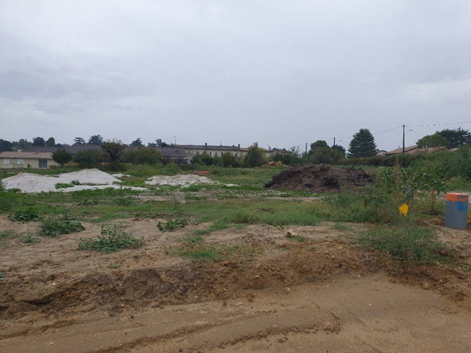 Vente d’un terrain en lotissement sur la rive droite de Bordeaux à LORMONT