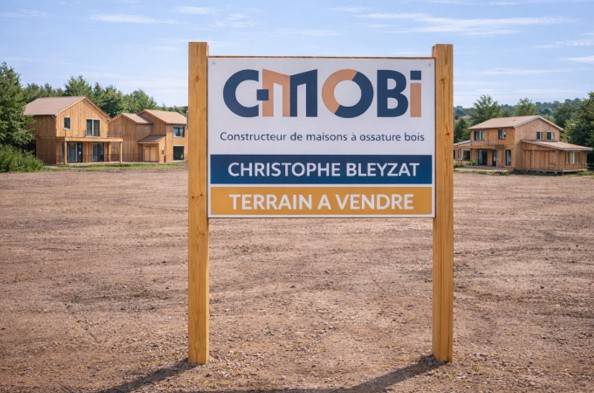 Terrain à vendre à Lormont pour la construction d'une maison en bois