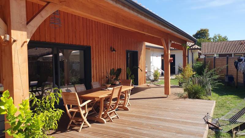 Plan de maison bois 100m²