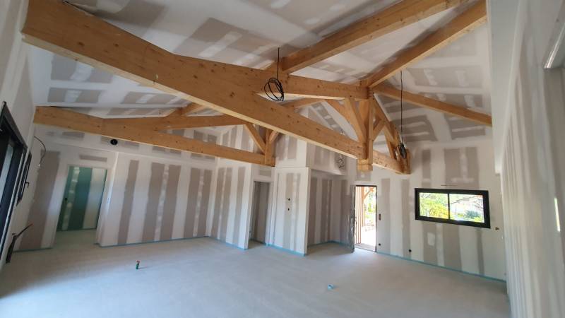 Maison en bois sur le bassin d’Arcachon