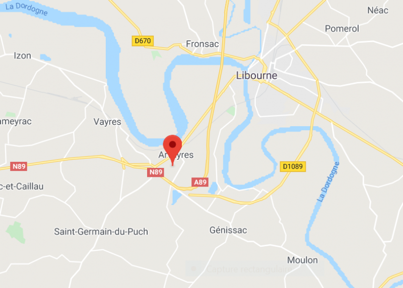 Construire à Arveyres sur un terrain viabilisé au bord de la Dordogne