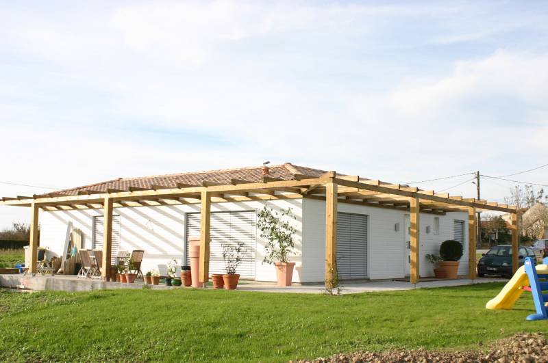 Charente maritime : maison en bois