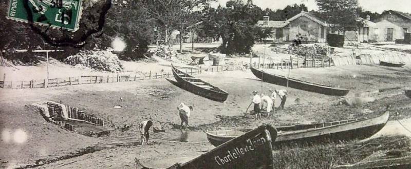 Image d'archive de Lanton sur le bassin d'Arcachon