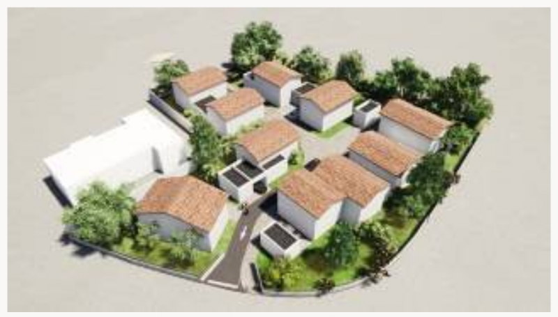 Terrain constructible dans un lotissement privilégié à Mérignac