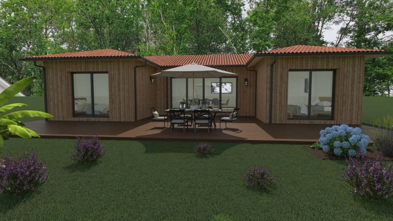 Magesc Landes Nouvelle Aquitaine maison ossature bois