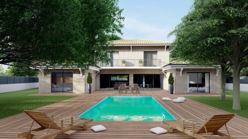 Lacanau : Villa de rêve en bois