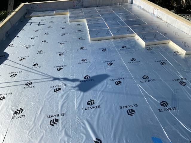 Etanchéité toit plat pour maison ossature bois en gironde