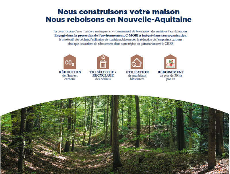 Deux constructeurs Néos Aquitains s'associent avec le CNPF pour réaliser des maisons plus 
