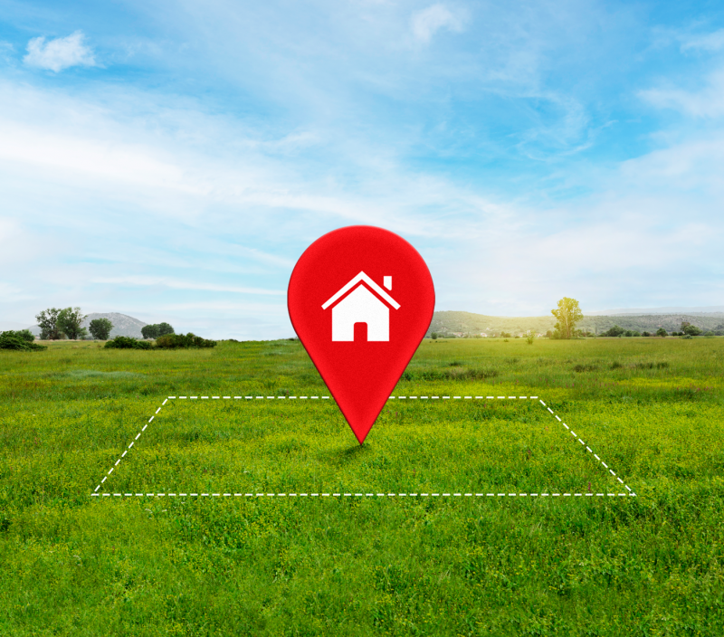 Grand terrain à LA TESTE-DE-BUCH pour construire une maison en bois avec piscine